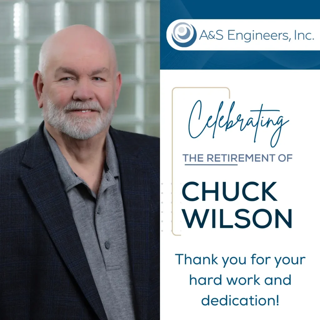 Celebrating the retirement of Chuck Wilson. Thank you for your hard work and dedication!
