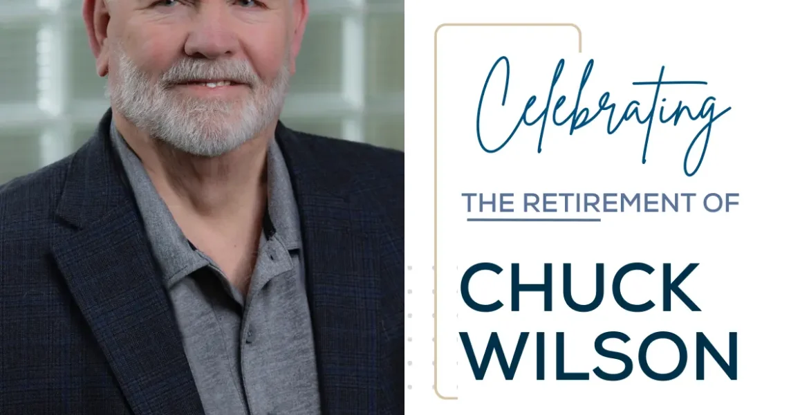 Celebrating the retirement of Chuck Wilson. Thank you for your hard work and dedication!